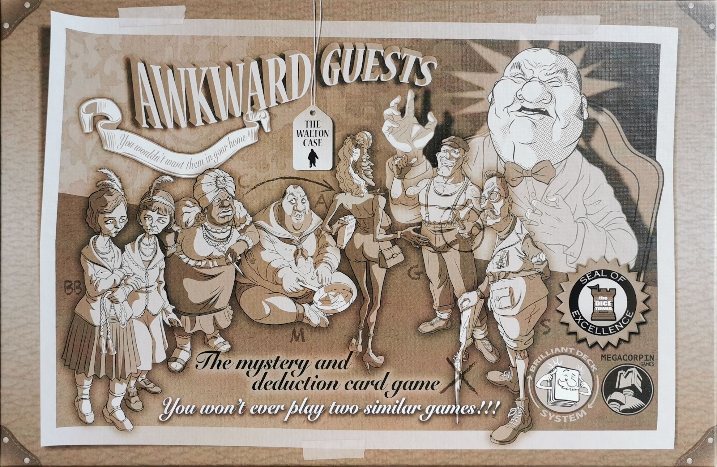 Awkward Guests: The Walton Case Cover