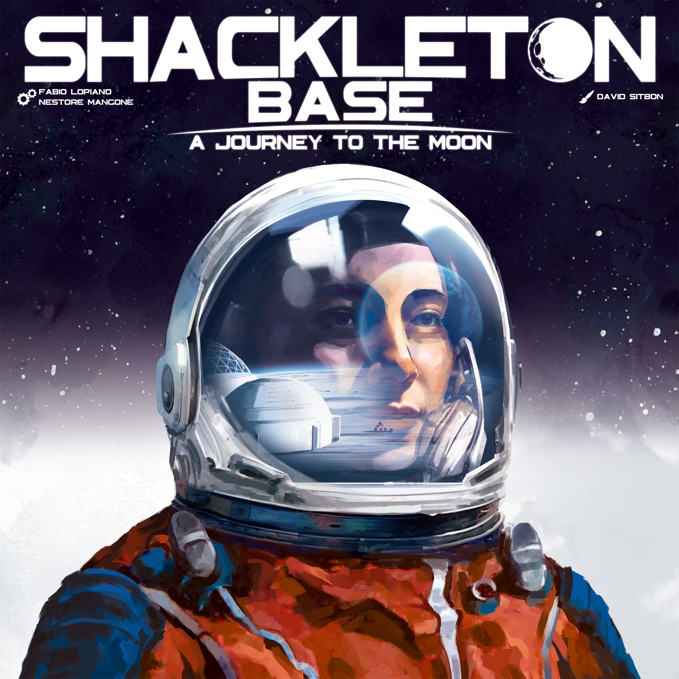 Shackleton Base: A Journey to the Moon Cover
