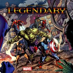 Legendary: A Marvel Deck Building Game front face